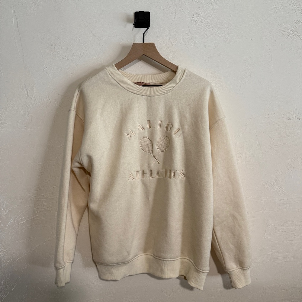 Cream Crewneck Sweater